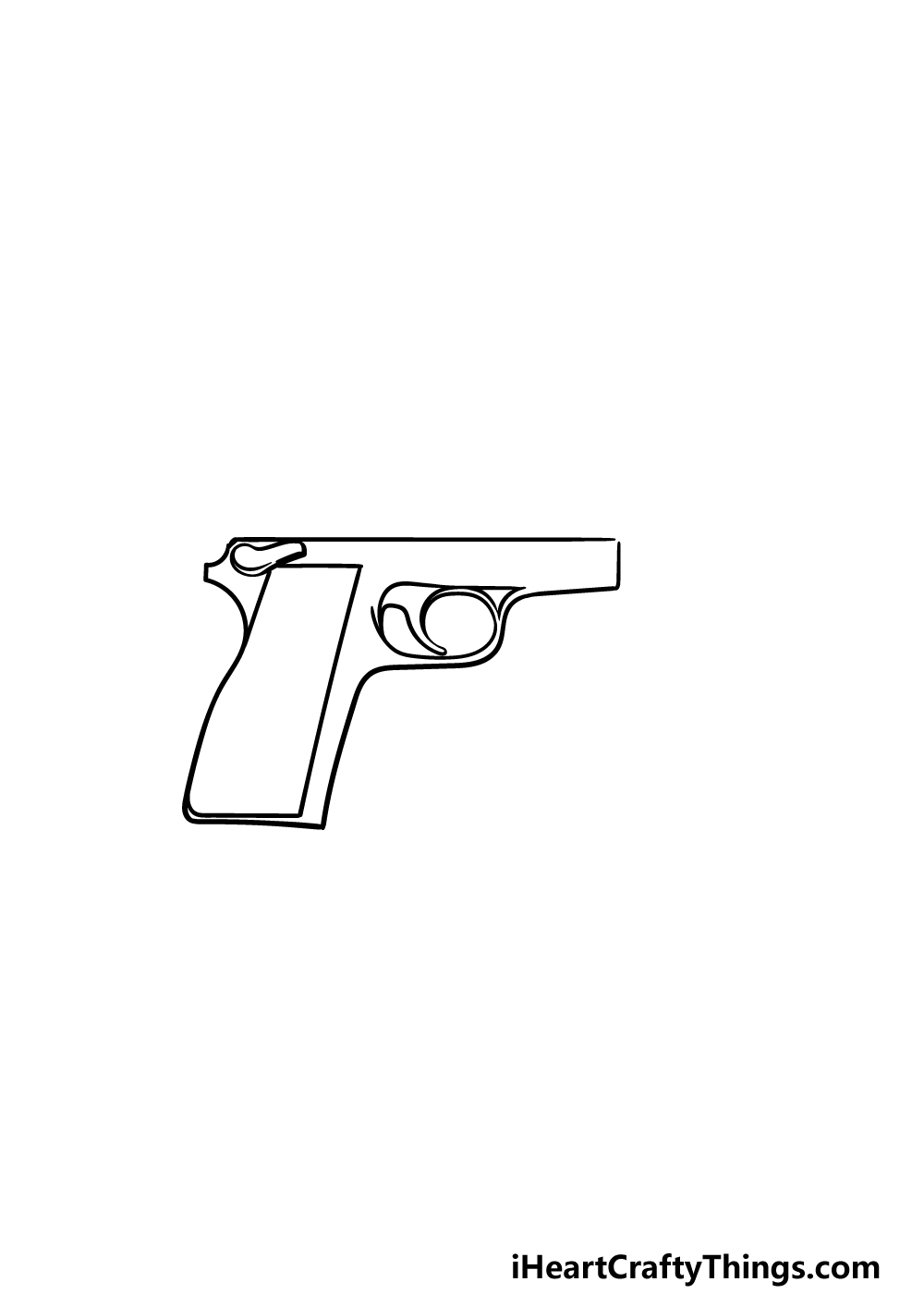 how to draw guns