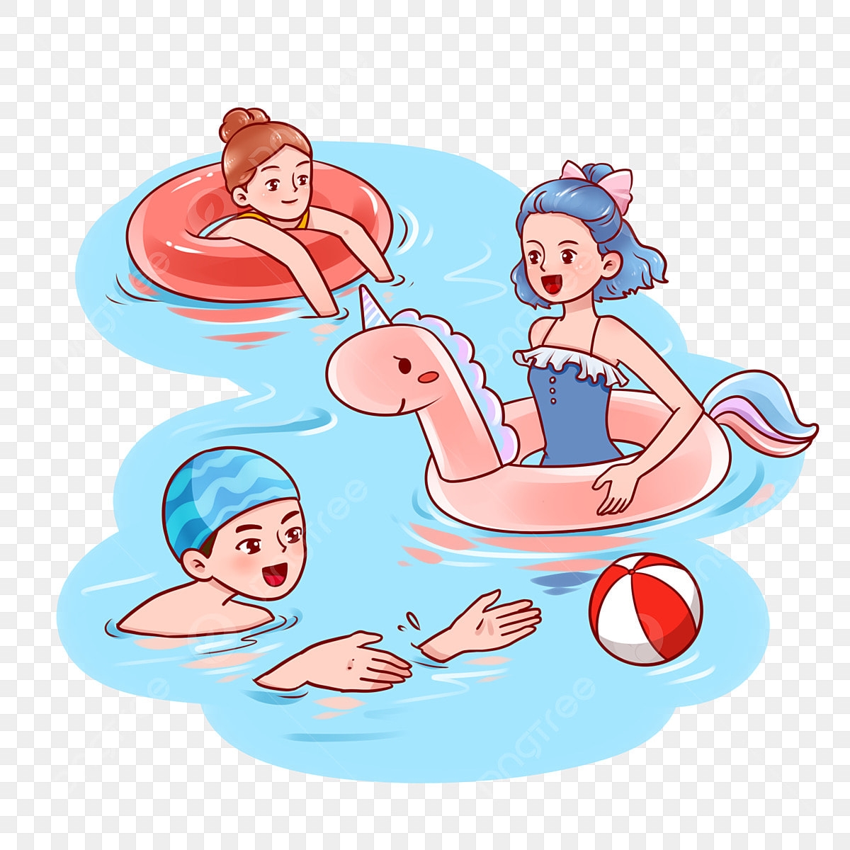 pool drawing