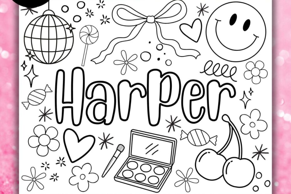Preppy Things To Draw Etsy