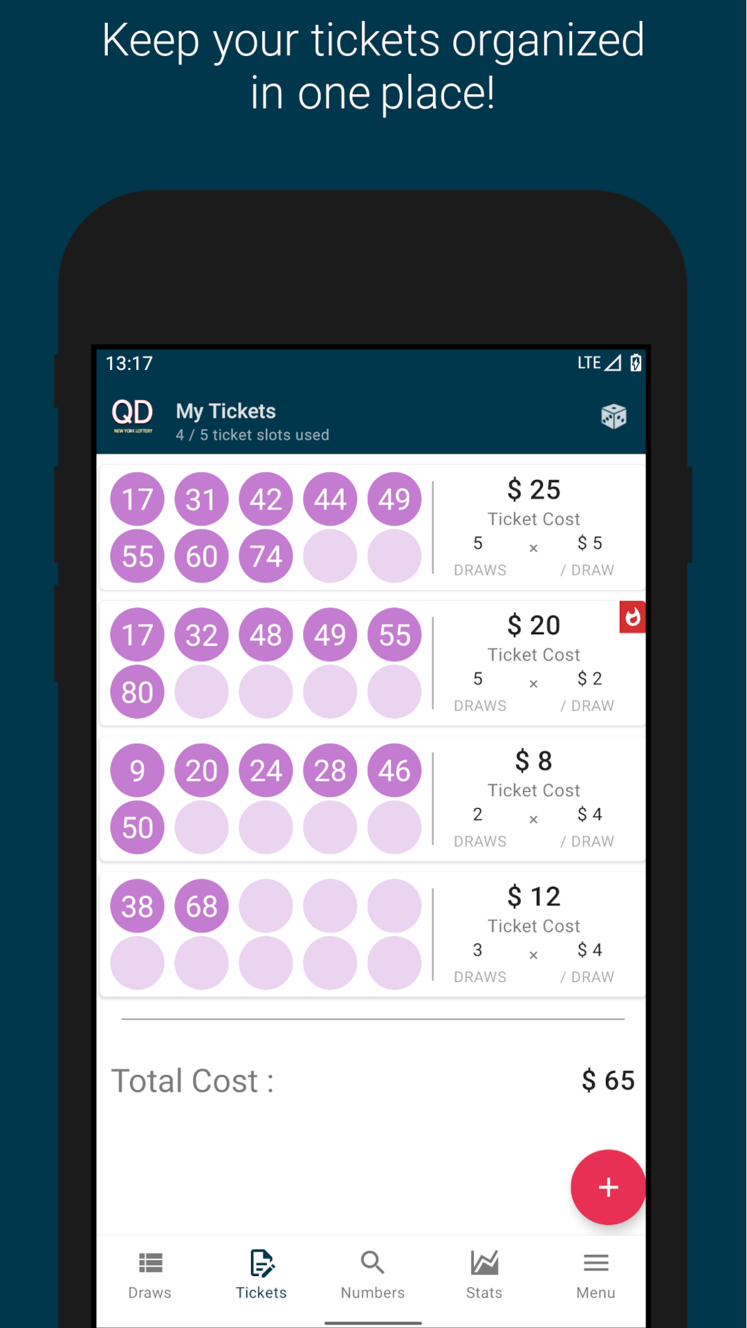 Quick Draw New York Lottery Live Results Tickets App On Amazon Appstore