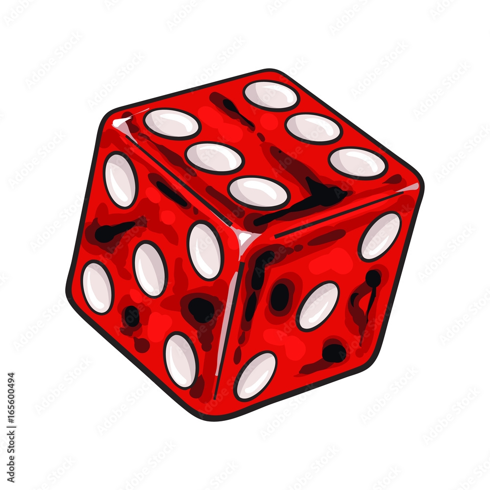drawings of dice