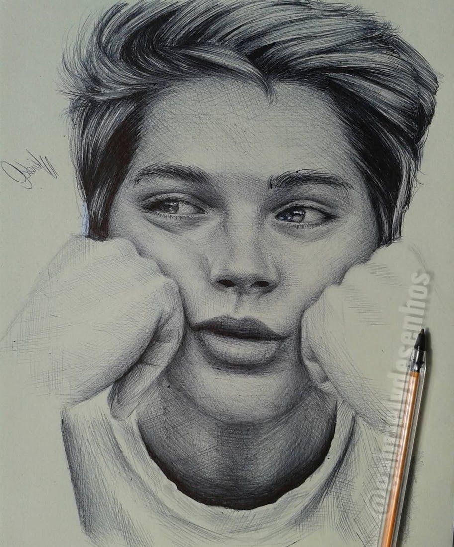 Realistic Pen Sketch