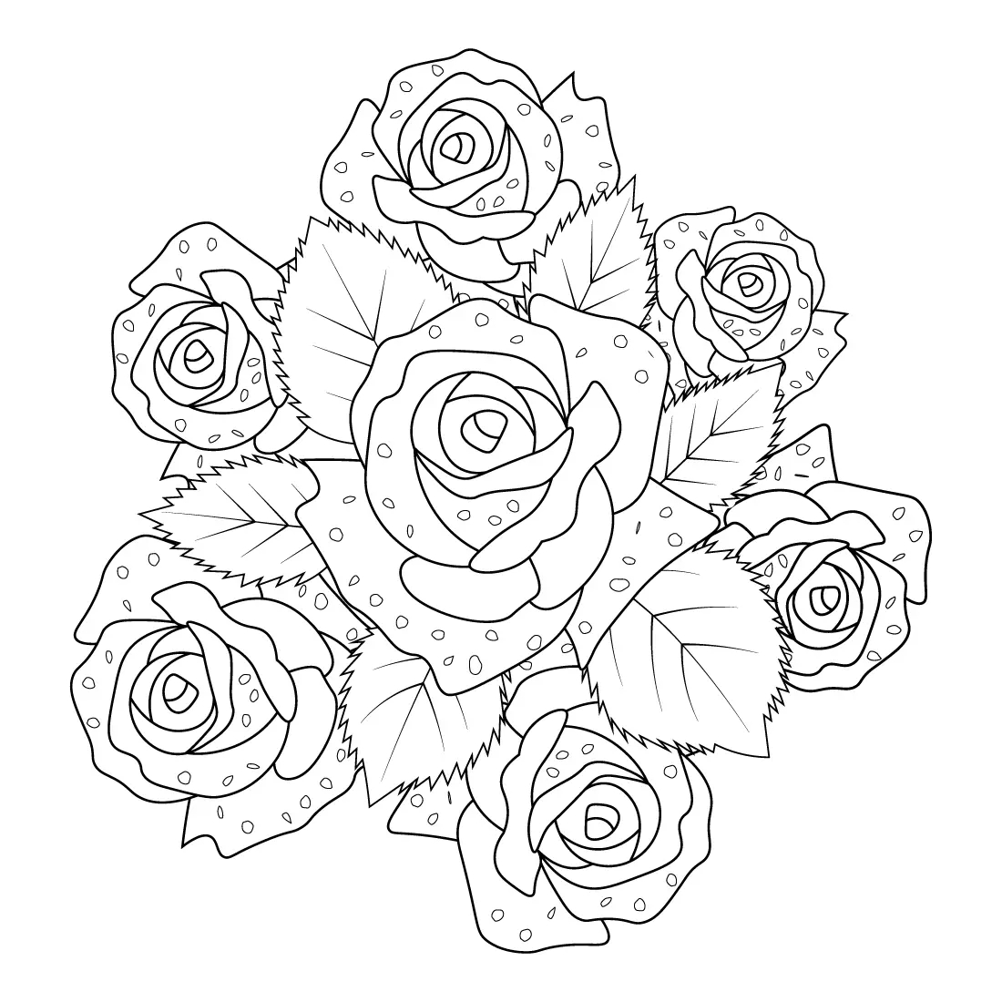 Realistic Sketch Rose Drawing Realistic Sketch Rose Drawing 