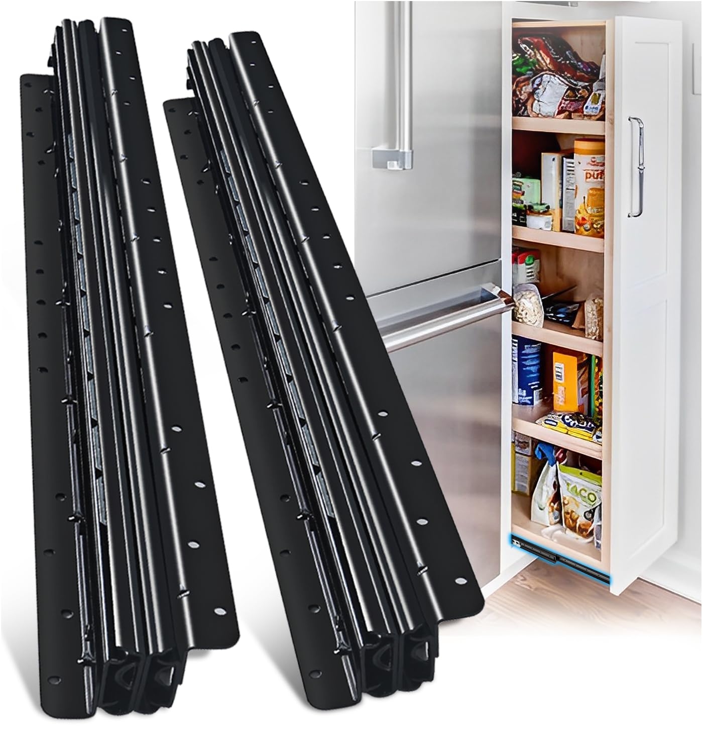 bottom mount drawer slides