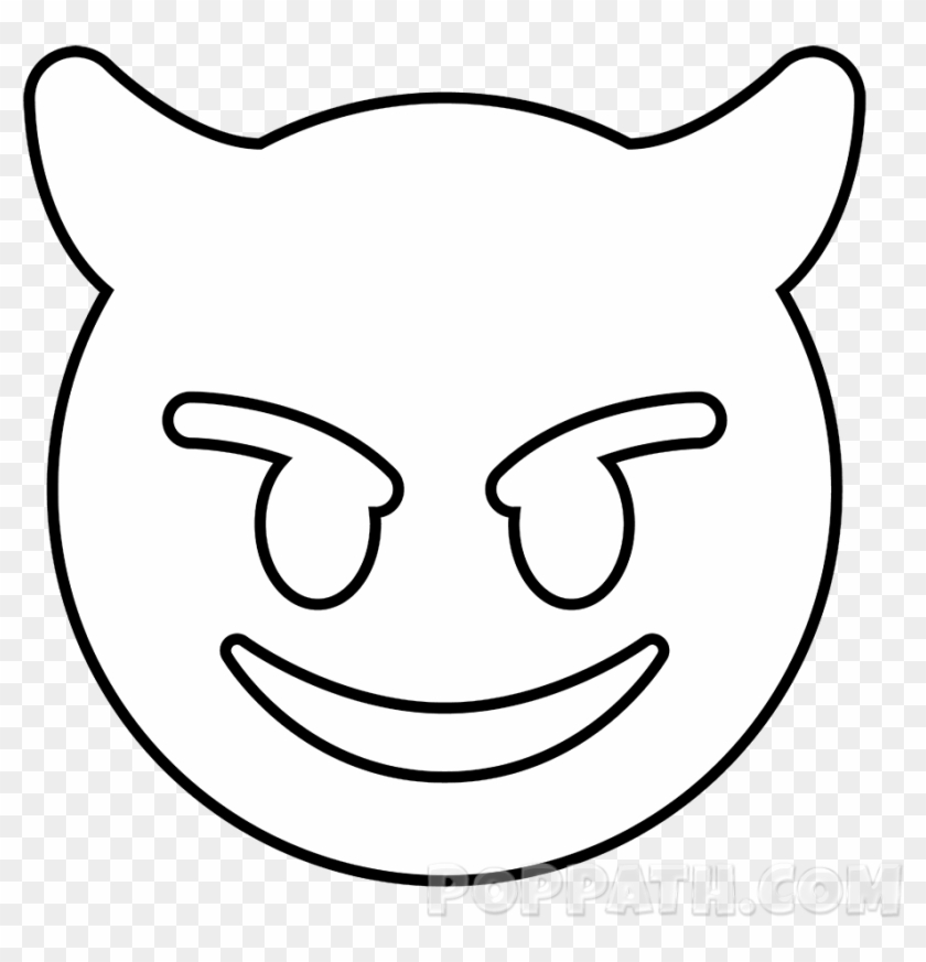 Remove The Unnecessary Lines And Highlight The Outlines Devil 