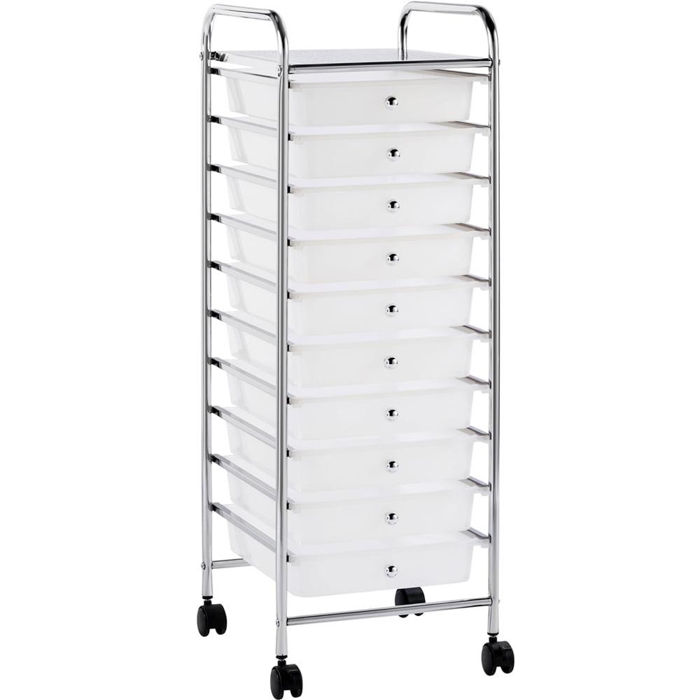 10 drawer rolling cart