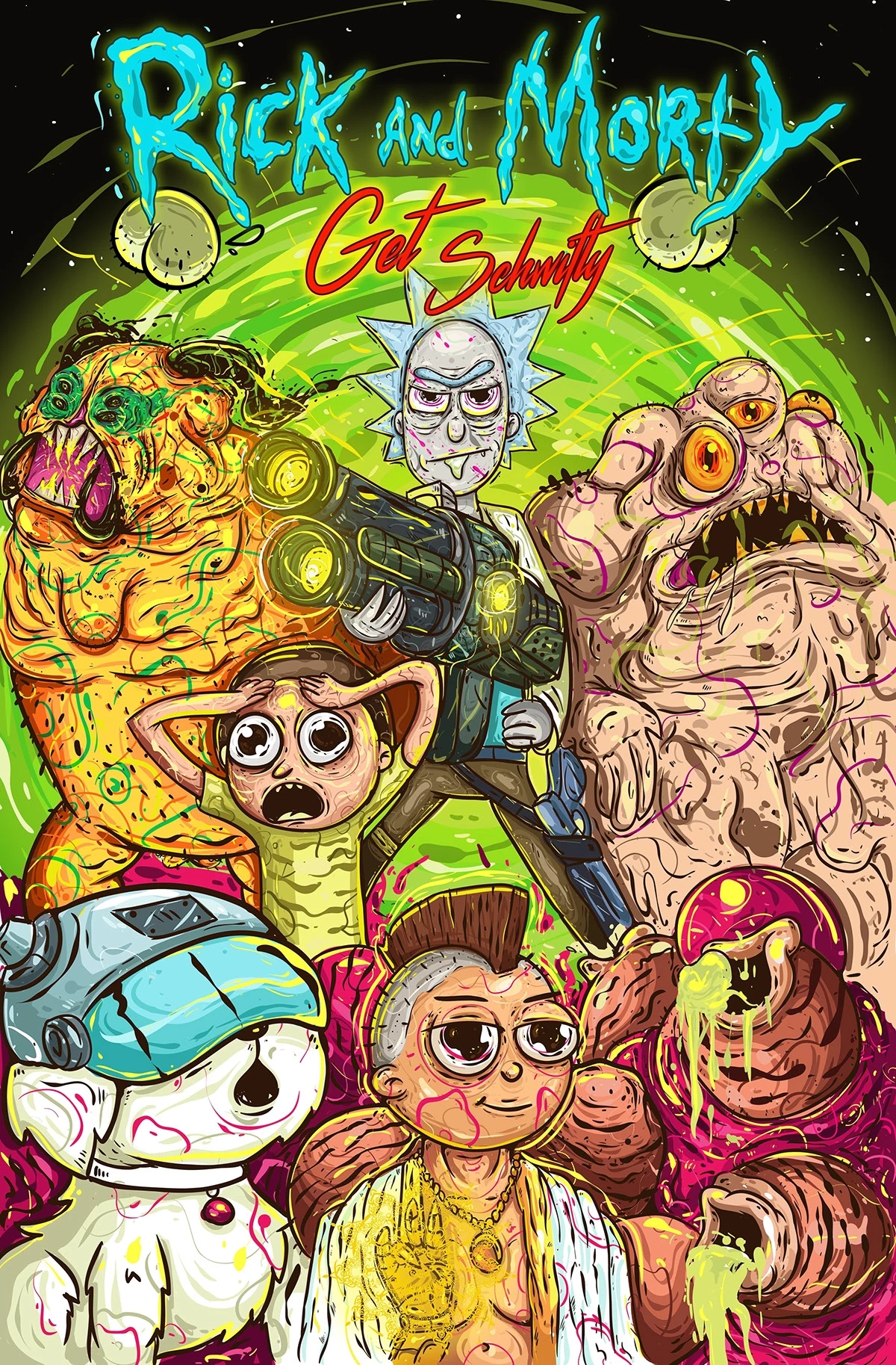 Rick And Morty Behance