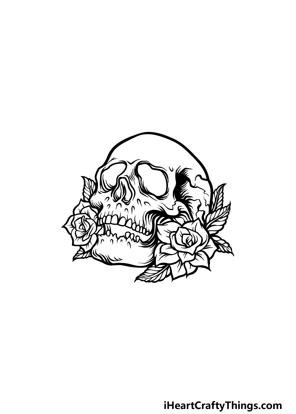 skulls drawings