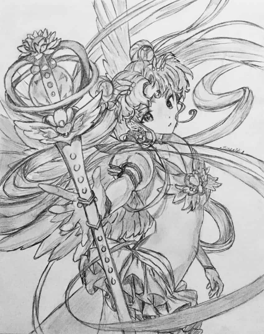 Sailor Moon Sketch Ninaeldis Illustrations ART Street