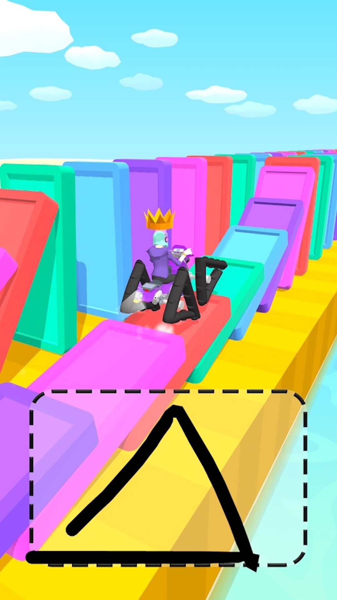 Scribble Rider Obstacle Course U0026 Car Drawing Game