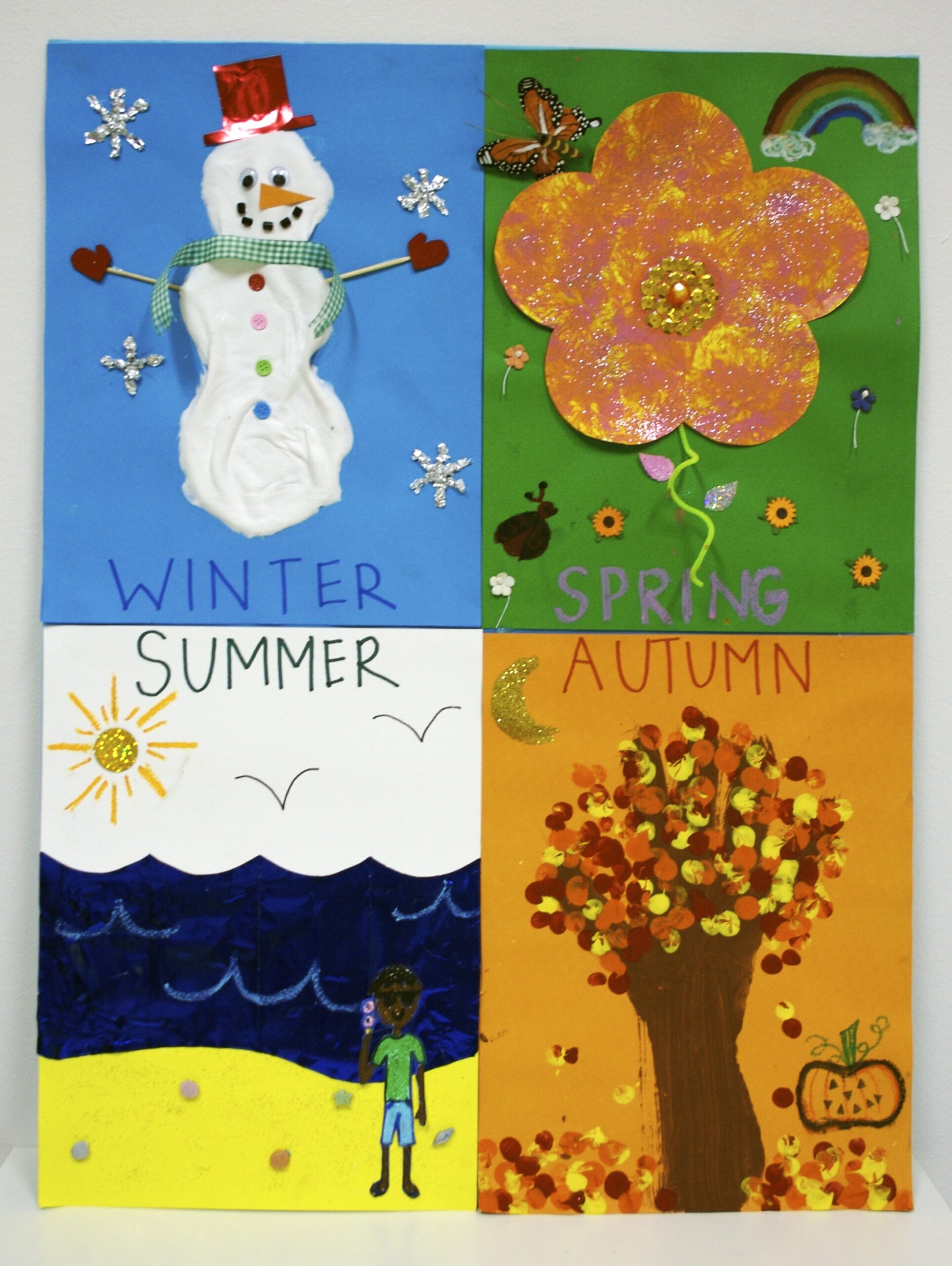 Seasons Poster Winter CC s Crafts