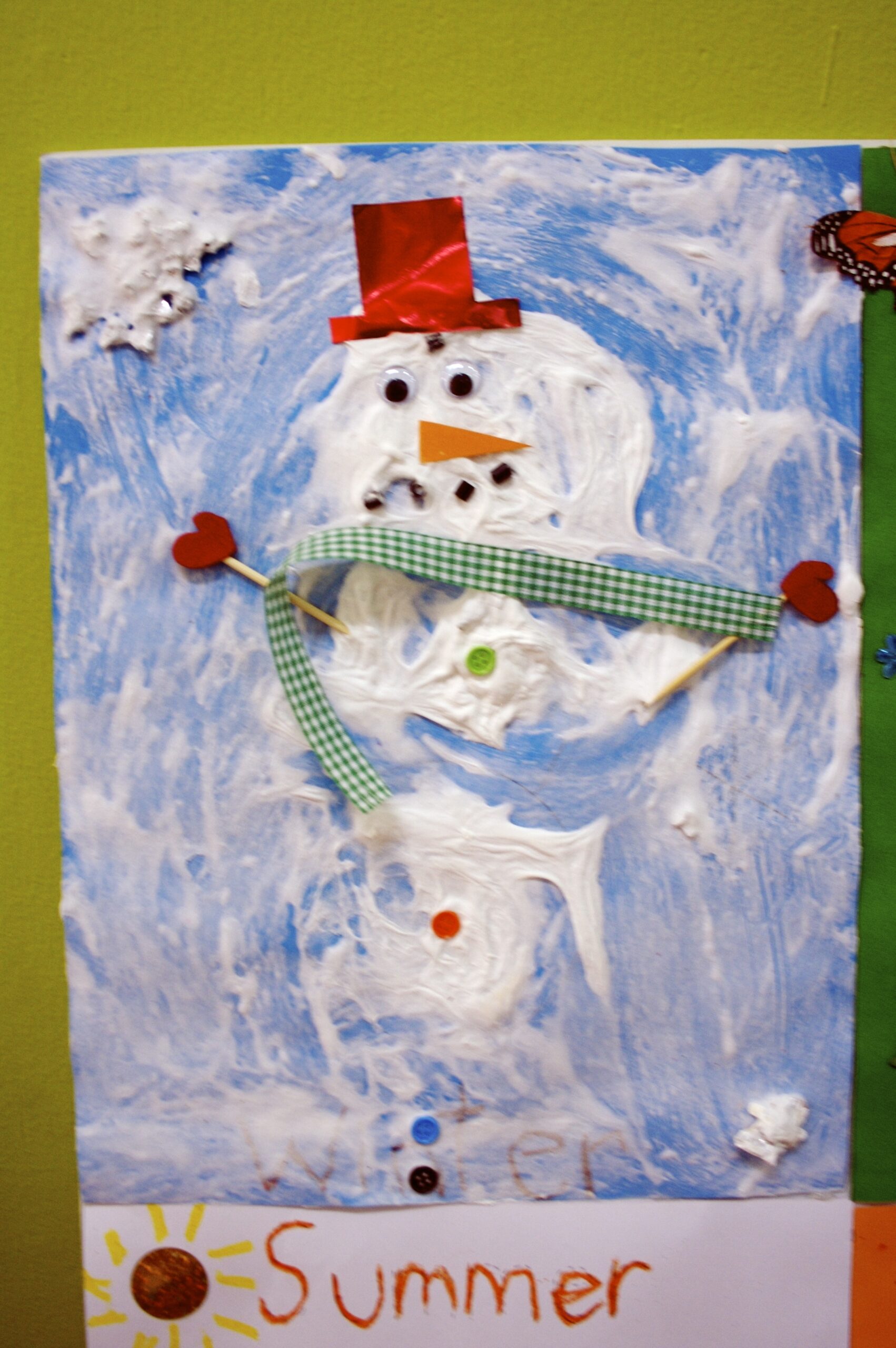 Seasons Poster Winter CC s Crafts