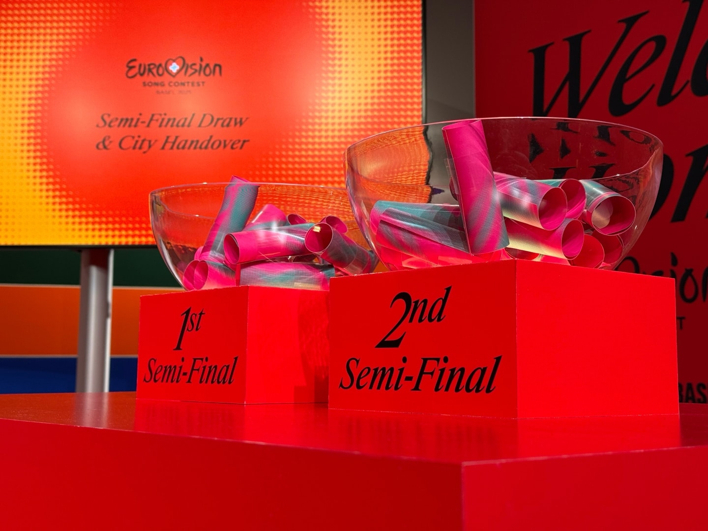 Semi Final Allocational Draw 2025 The Result Of The Eurovision Song Contest Basel 2025 Event OurVision International