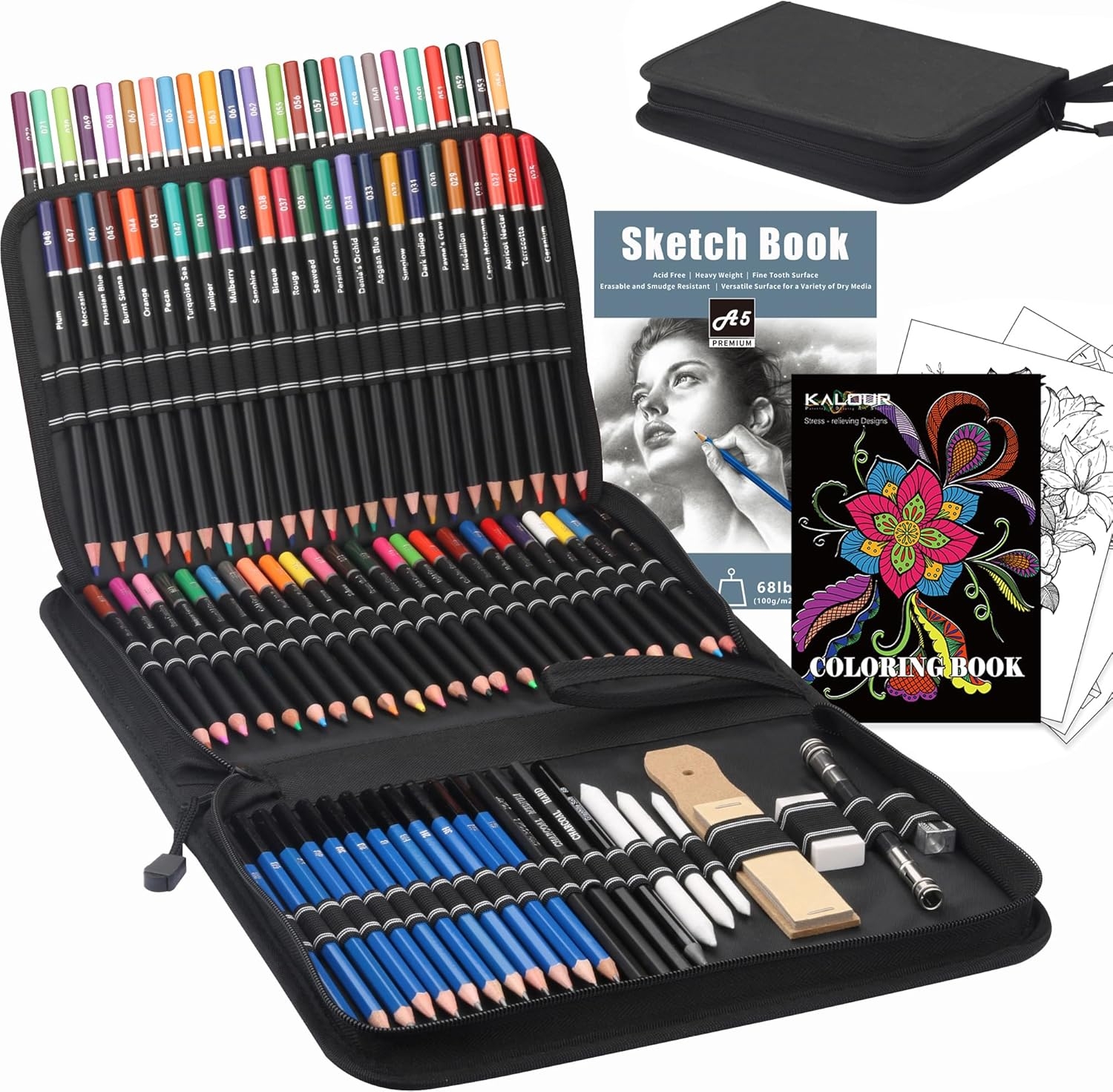 Set Pensil Menggambar Premium 96pc Pensil Berwarna Indonesia Ubuy
