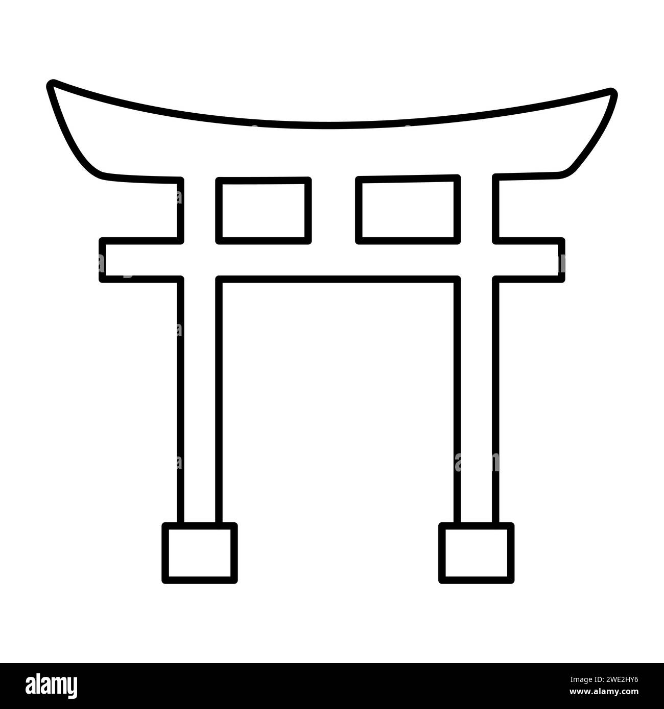 Shinto Symbol Black And White Stock Photos U0026 Images Alamy