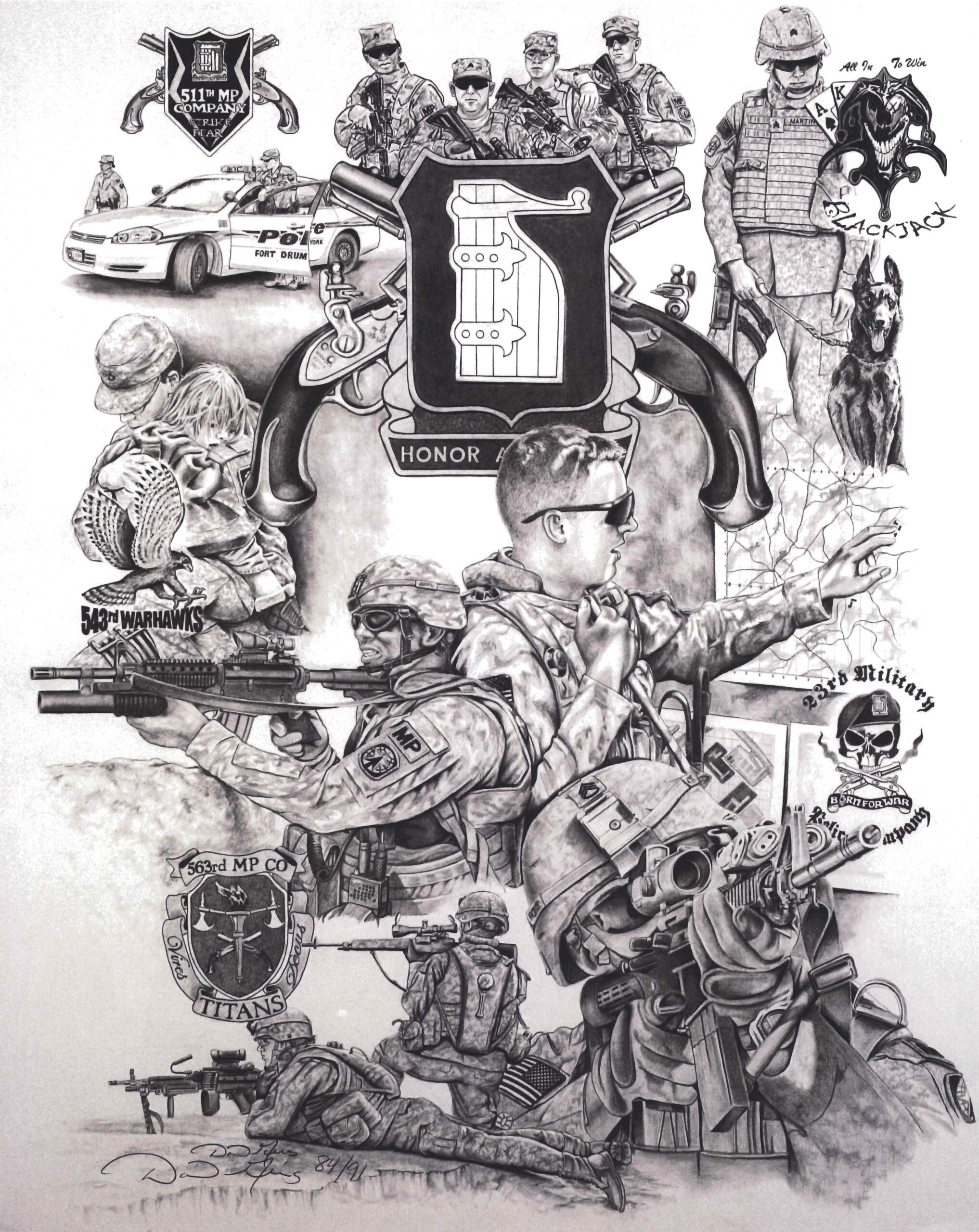 Sketch Artist Soldier Uses Pencil To Capture Army Life Article 