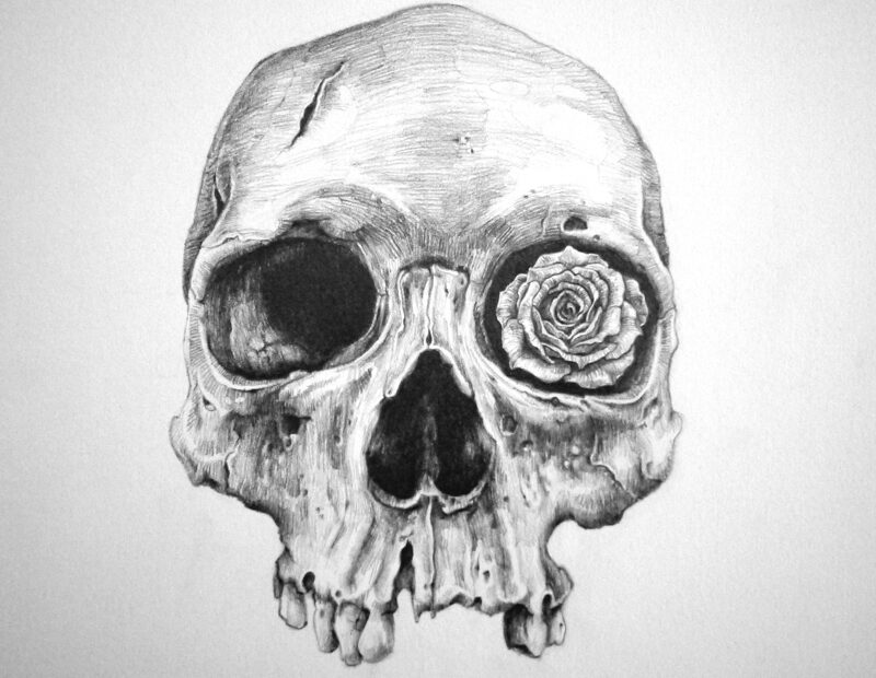 Sketchbook In Honor Of October Try Drawing VERY SCARY THINGS COMD 2313 Illustration 1 FA2017
