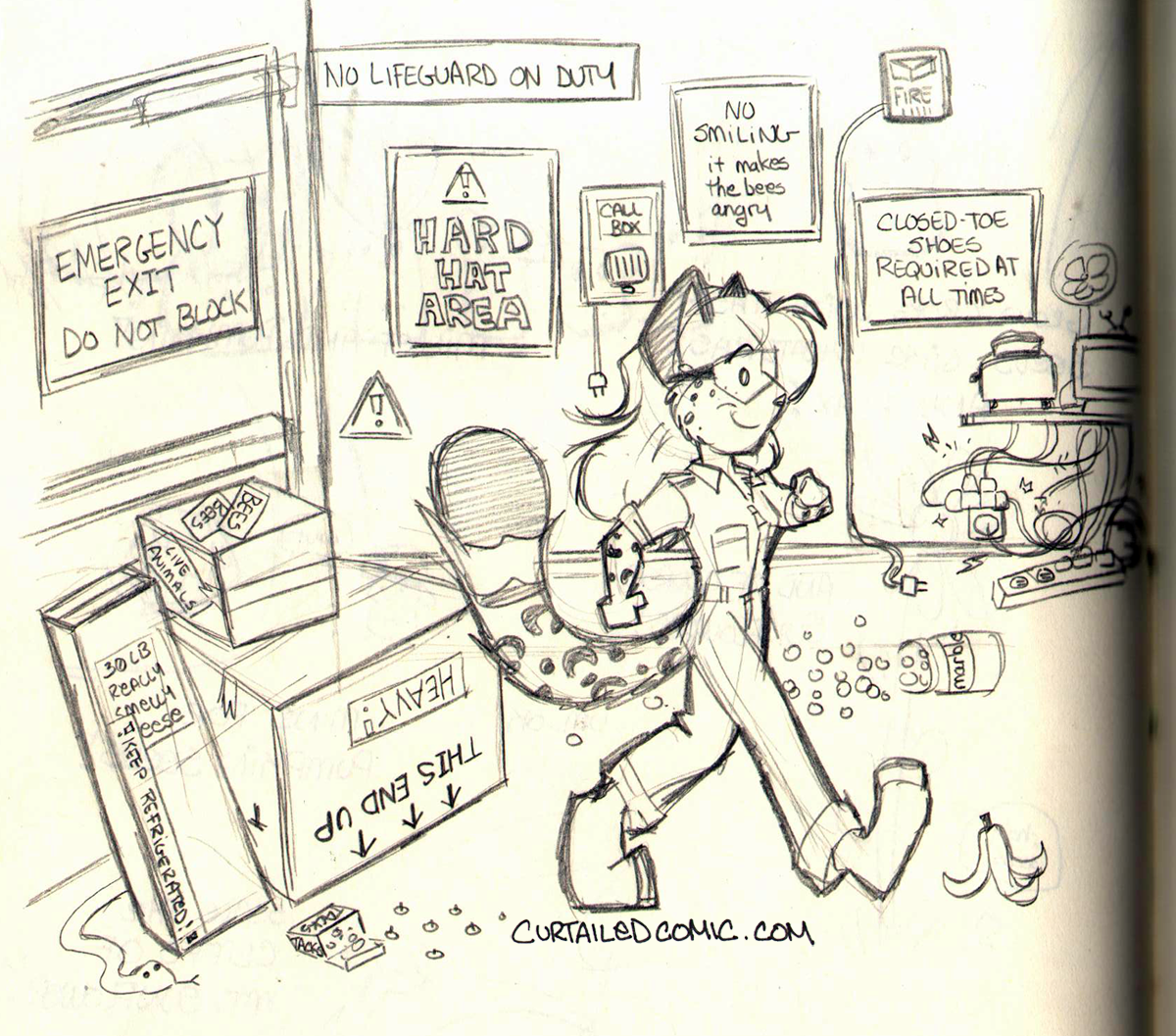 Sketchbook NSFW Curtailed