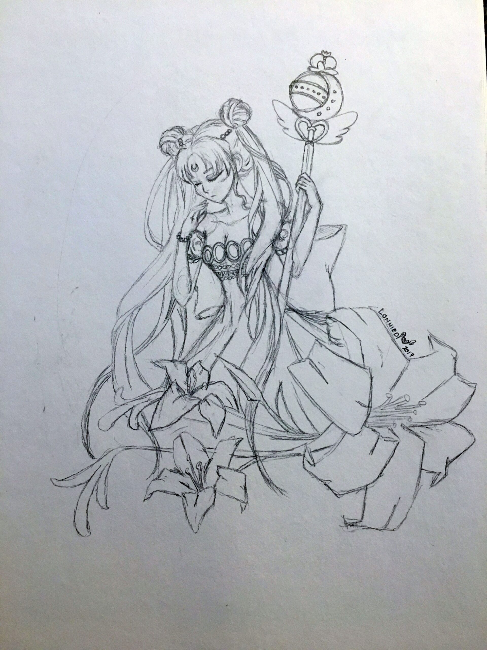 sailor moon drawing