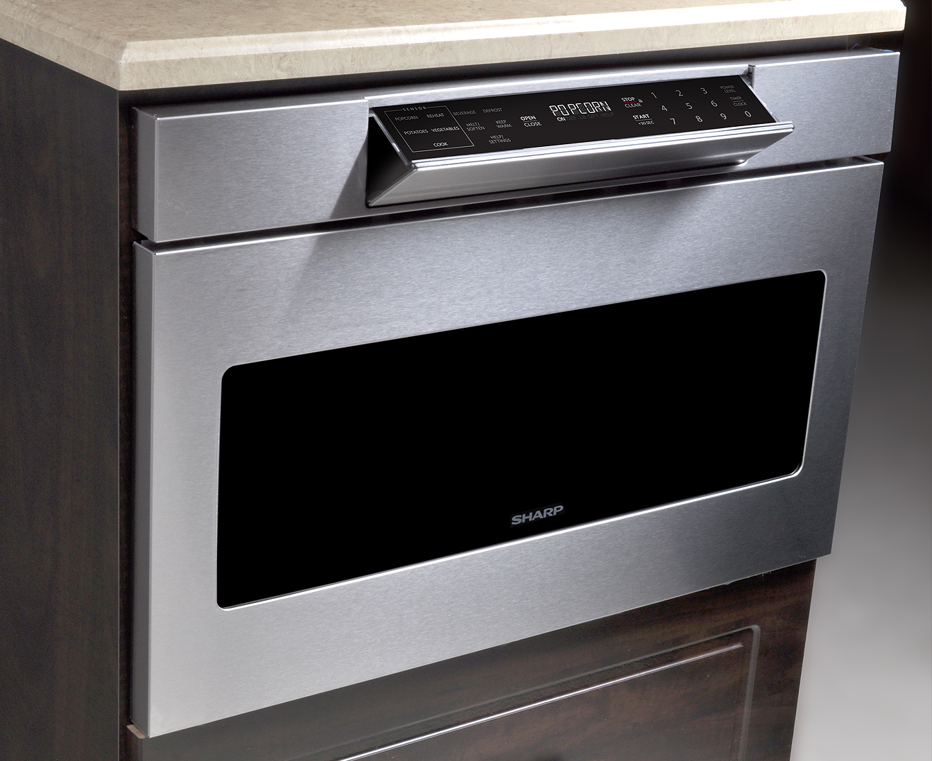 SMD3077ASC Spacious 30 Inch Microwave Drawer In Stainless