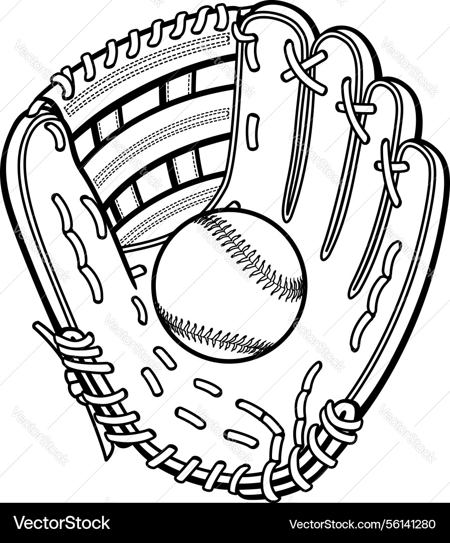Softball Drawing Vector Images over 1 200 