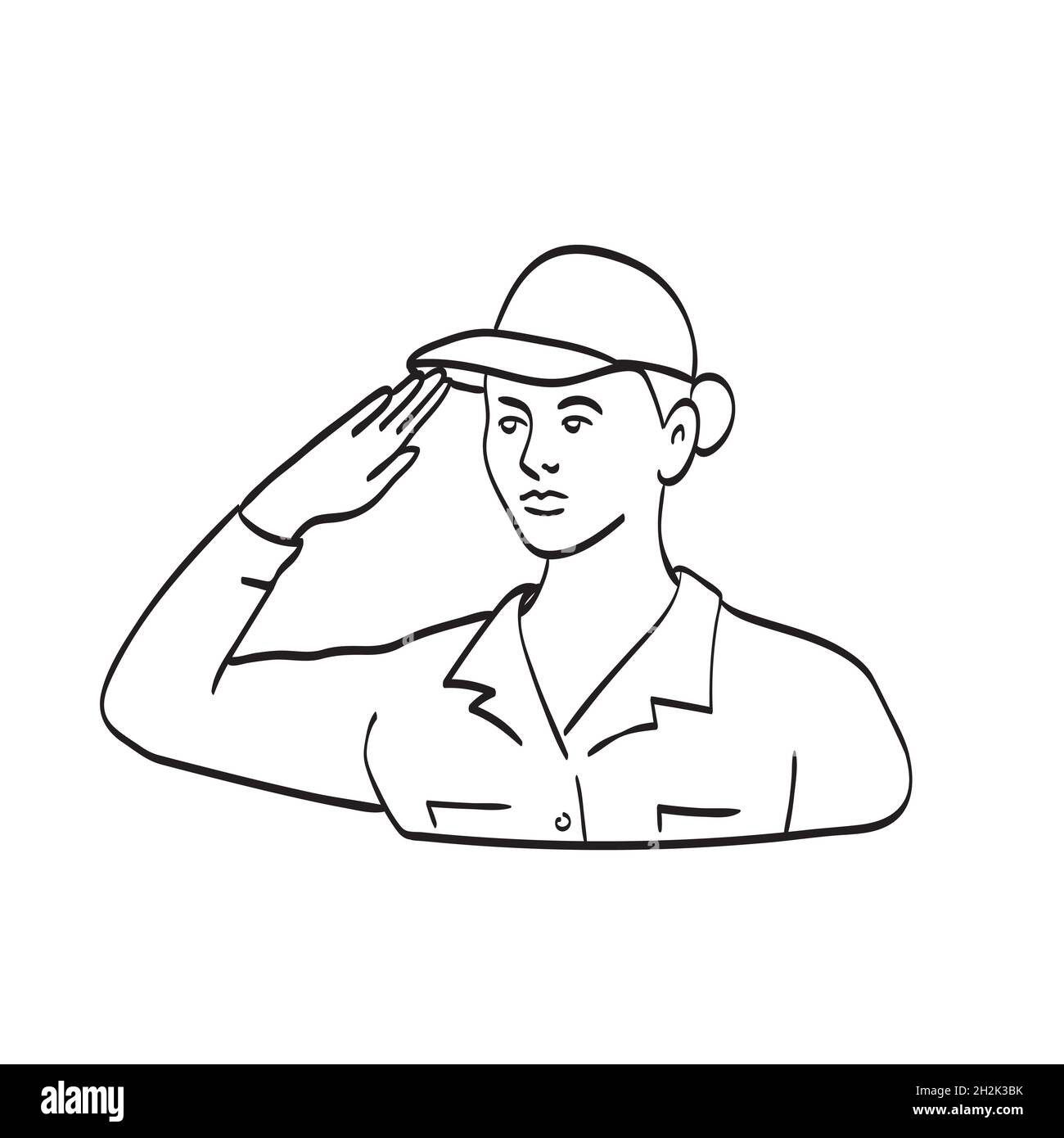 easy draw soldier