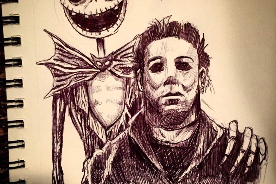 Some Of My Halloween Drawings Horror Amino