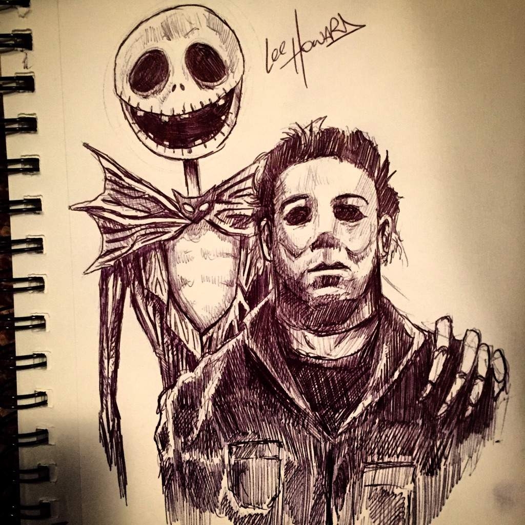 Some Of My Halloween Drawings Horror Amino