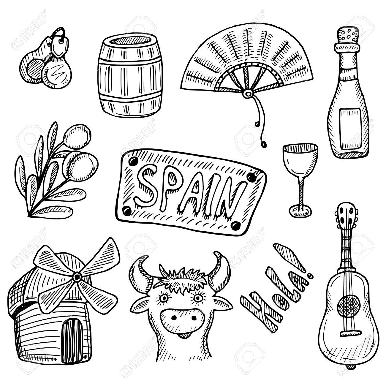 Spanish Doodles