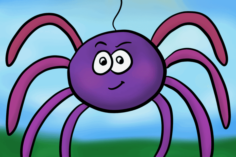 Spider Drawing Easy Cute Instructions Drawings Of