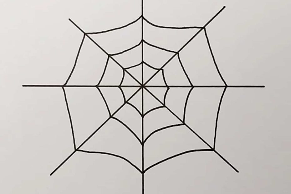 Spider Web Drawing Skip To My Lou