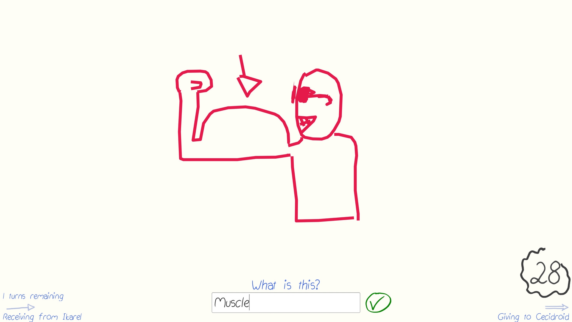guess drawing