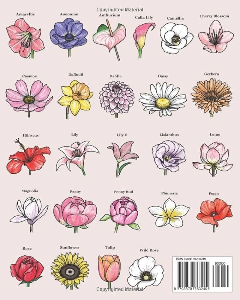 draw flowers