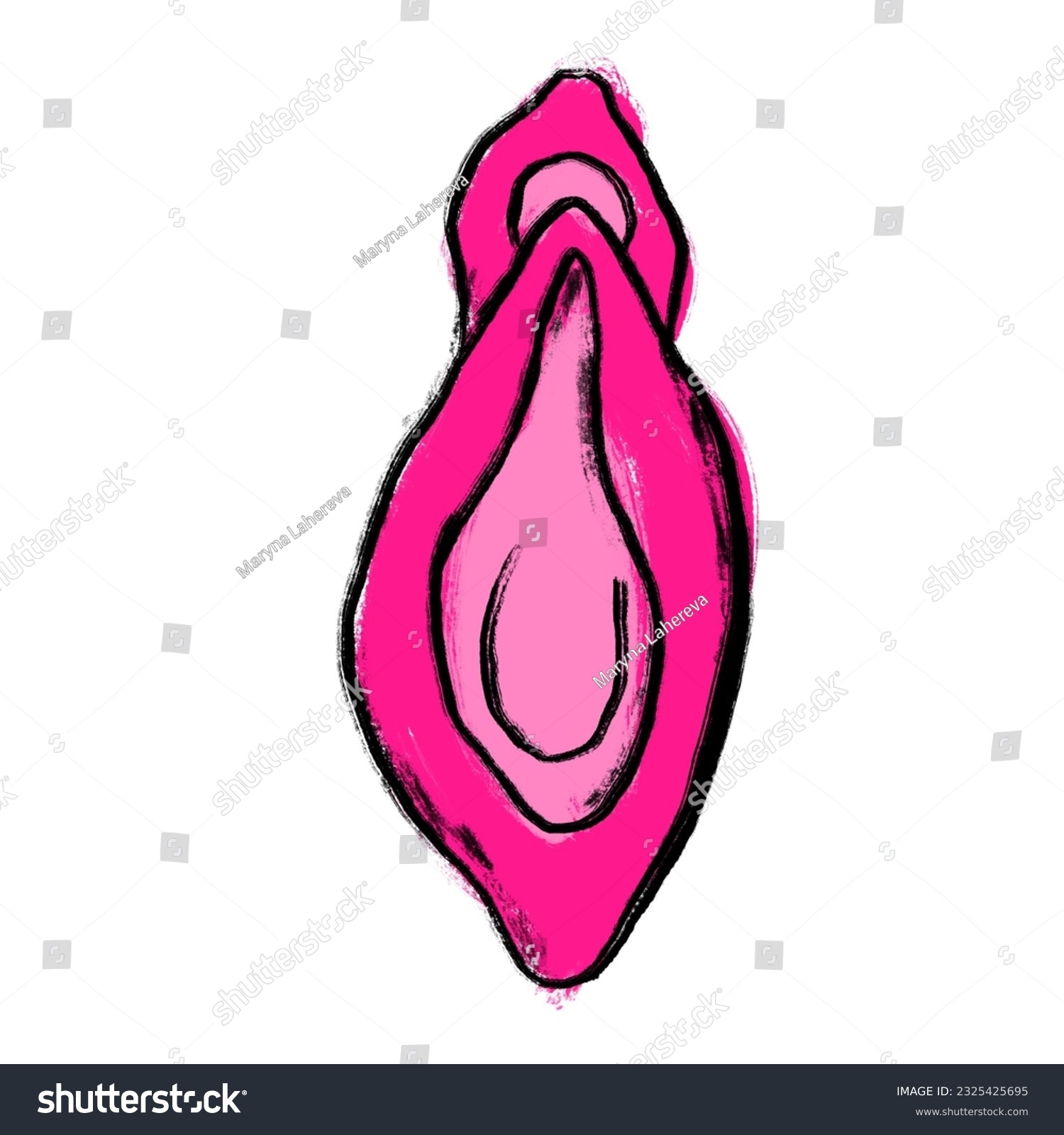 vagina drawing