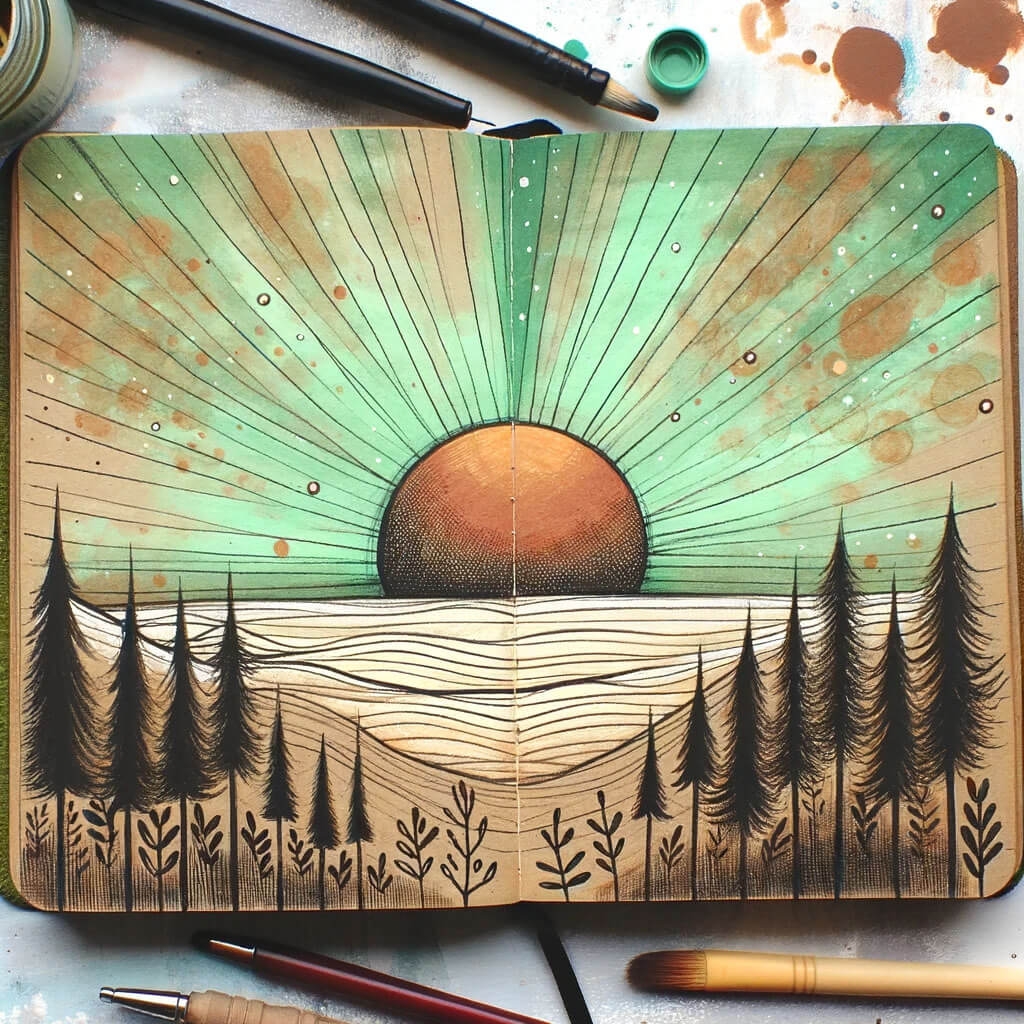 Sunsets To Draw Painting The Sky With Your Imagination Drawing Ideas