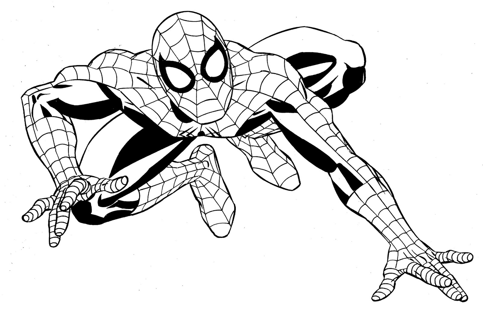 superheroes drawings to color