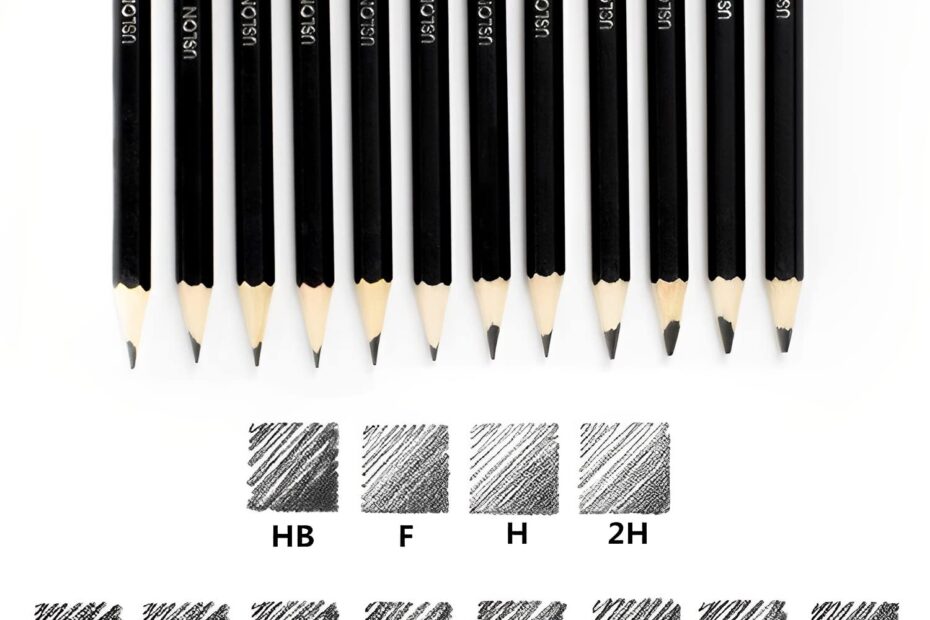 SYGA Professional Sketch And Drawing Pencils Art Pencil Box Contains 12 Pieces Set B 2B 3B 4B 5B 6B 7B 8B HB H 2H F Amazon in Home U0026 Kitchen