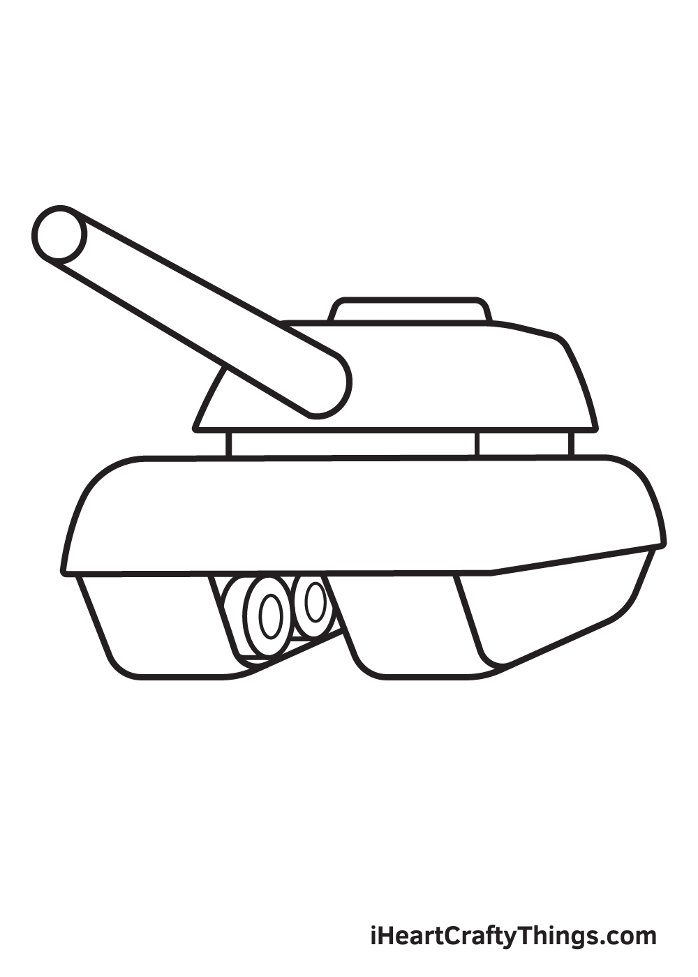 Tank Drawing How To Draw A Tank Step By Step