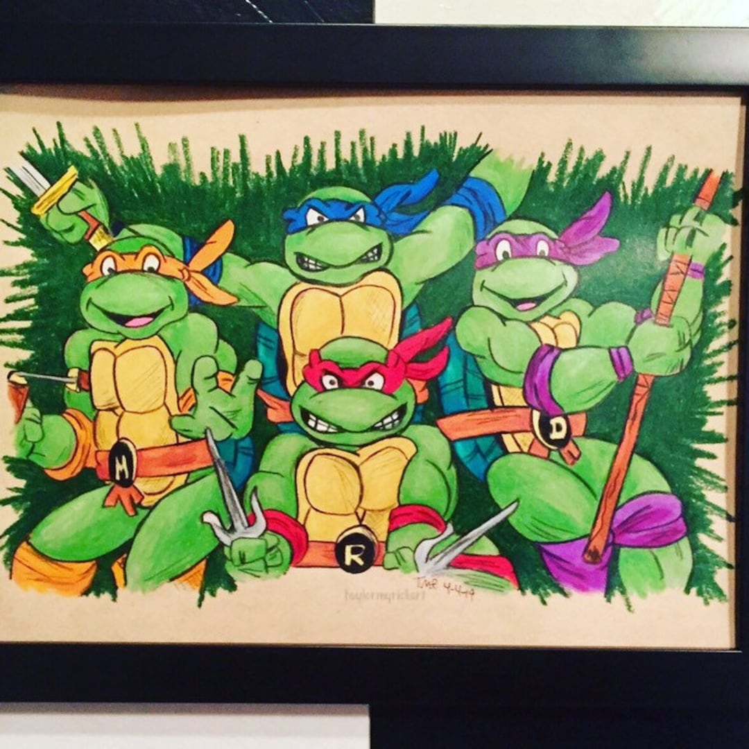 teenage mutant ninja turtles drawings