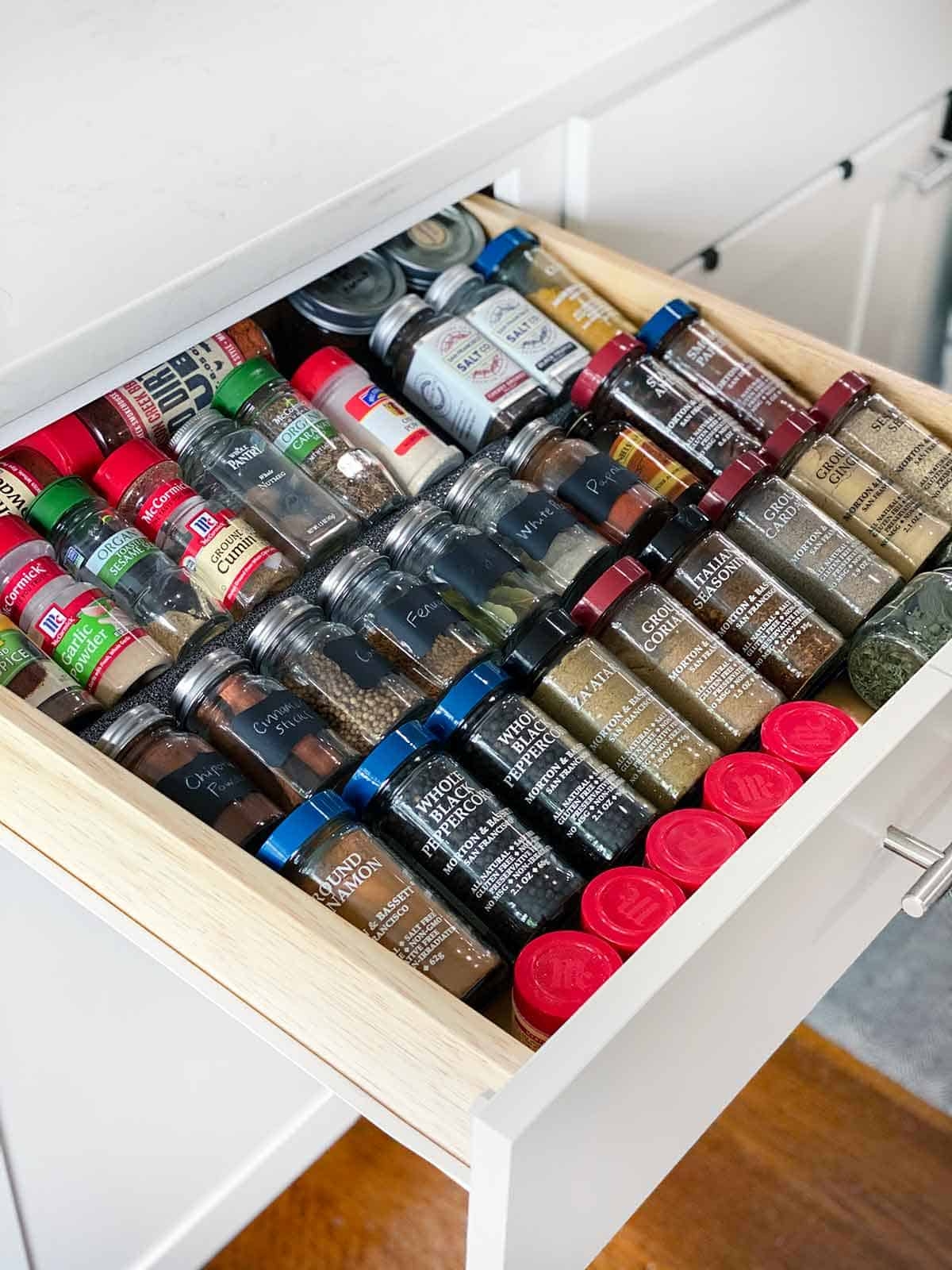 The Best Drawer Spice Organization Rack Bowl Of Delicious