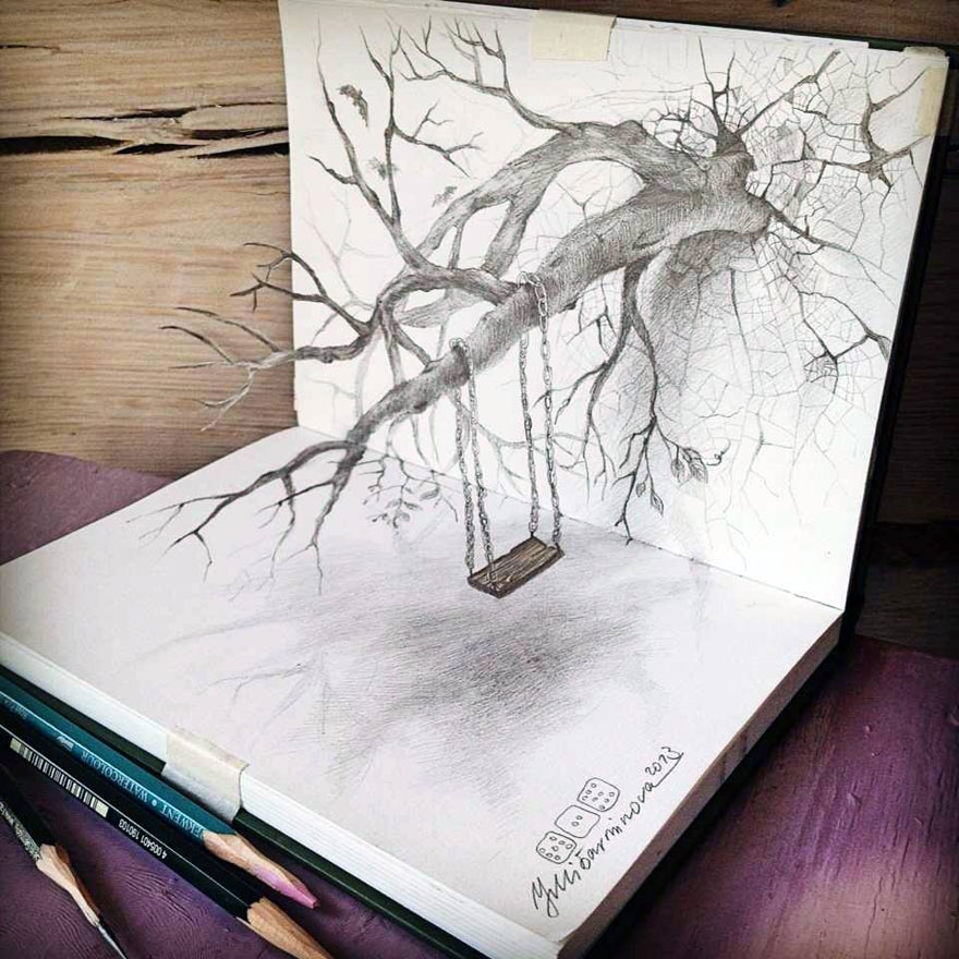 These Realistic 3D Drawings Might Make You Scratch Your Eyes Bored Panda