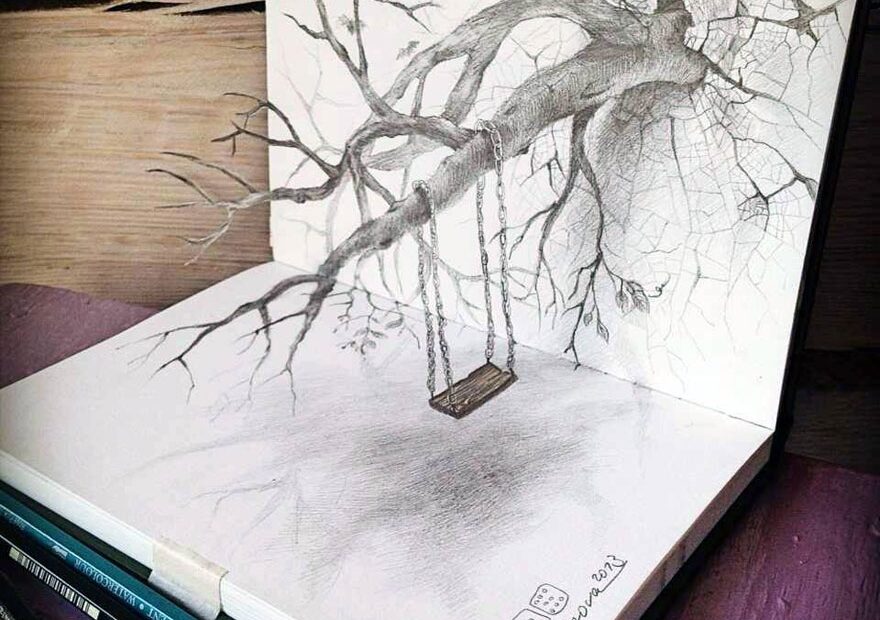 These Realistic 3D Drawings Might Make You Scratch Your Eyes Bored Panda