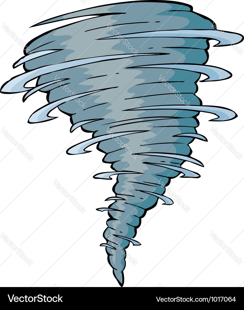 how to draw a tornado