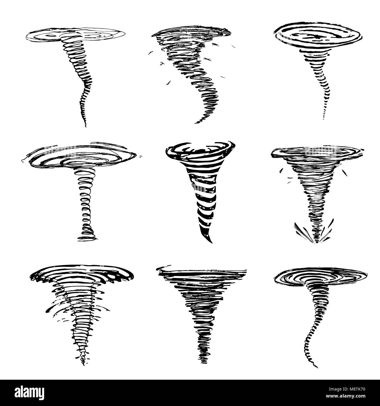 drawing a tornado