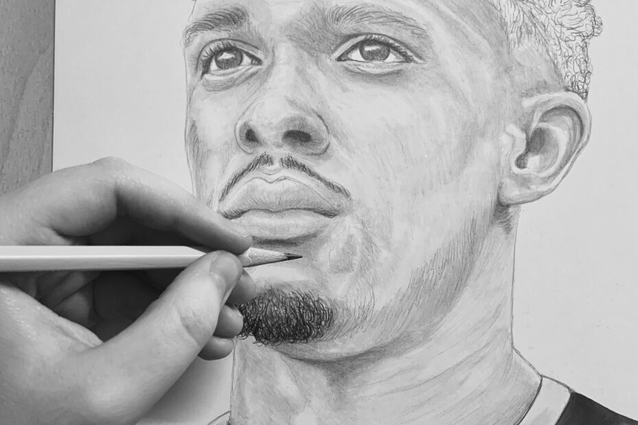 Trent Alexander Arnold Drawing Print A4 Original Artwork Football Prints Birthday Gift Football Decor Christmas Gift