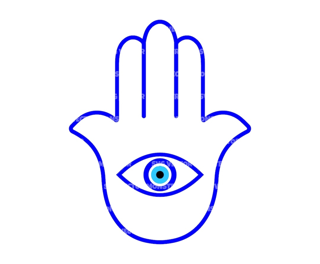evil eye drawing