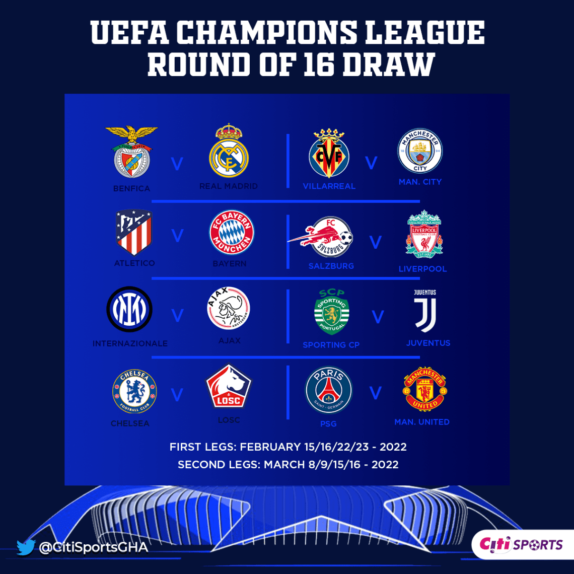 champions league draw round of 16
