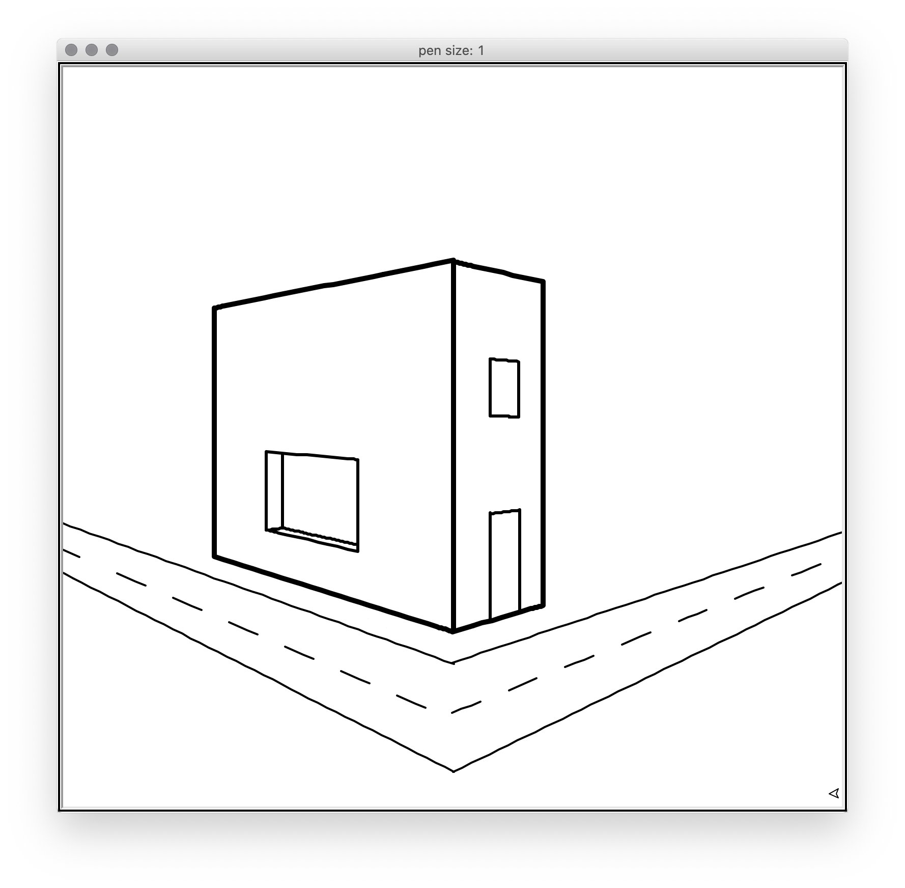 Understanding Two Point Perspective Drawing Using Python