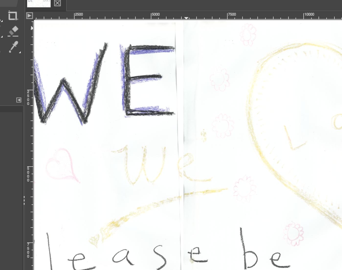 Use GIMP To Replace Very Faded Colors In Scan With Bolder Colors 