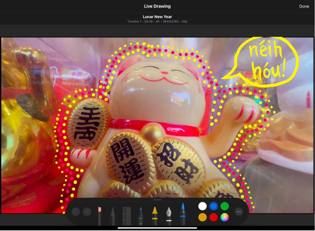 Use Live Drawing To Draw On Video In Final Cut Pro For IPad Apple Support ID 